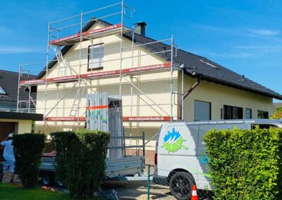 Fassaden Renovierung und Anstrich von Malermeister Kessler